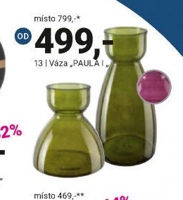 Váza „PAULA“ - Möbelix akcniletaky.com