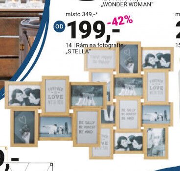 Rám na fotografie „STELLA“ - Möbelix akcniletaky.com