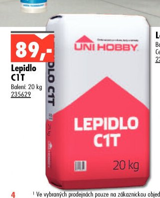 Lepidlo C1T - UNI HOBBY akcniletaky.com