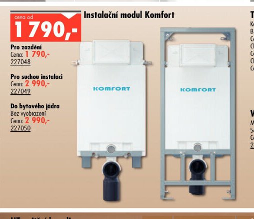 Instalační modul Komfort - UNI HOBBY akcniletaky.com