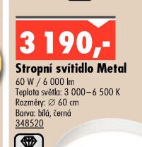 Stropní svítidlo Metal - UNI HOBBY akcniletaky.com