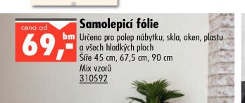 Samolepicí fólie - UNI HOBBY akcniletaky.com