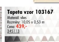 Tapeta vzor 103167 - UNI HOBBY akcniletaky.com