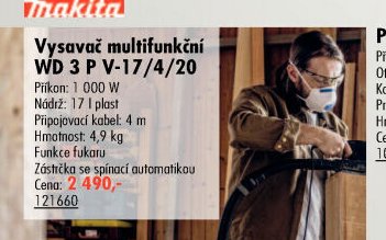 Vysavač multifunkční WD 3 P V-17/4/20 - UNI HOBBY akcniletaky.com