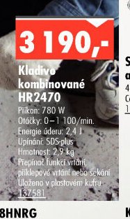 Kladivo kombinované HR2470 - UNI HOBBY akcniletaky.com
