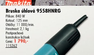 Bruska úhlová 9558HNRG - UNI HOBBY akcniletaky.com
