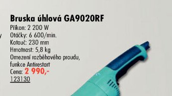 Bruska úhlová GA9020RF - UNI HOBBY akcniletaky.com