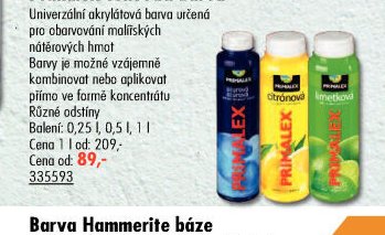 Primalex tónovací barva - UNI HOBBY akcniletaky.com