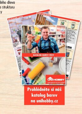 Katalog barev 2022 - UNI HOBBY akcniletaky.com
