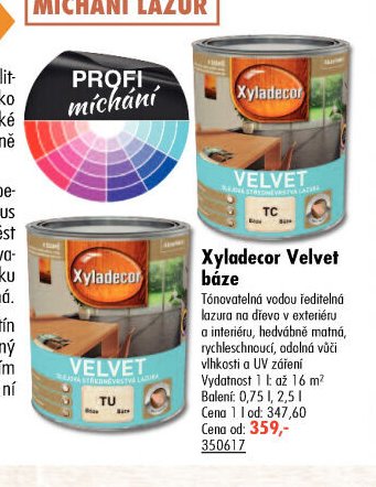 Xyladecor Velvet báze - UNI HOBBY akcniletaky.com