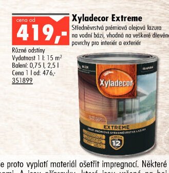 Xyladecor Extreme - UNI HOBBY akcniletaky.com