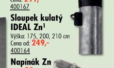 Sloupek kulatý IDEAL Zn - UNI HOBBY akcniletaky.com