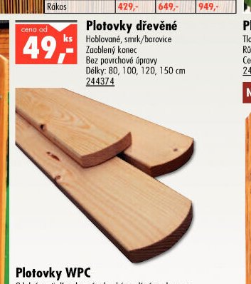 Plotovky dřevěné - UNI HOBBY akcniletaky.com