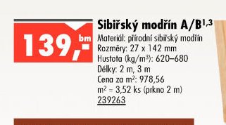 Sibiřský modřín A/B - UNI HOBBY akcniletaky.com