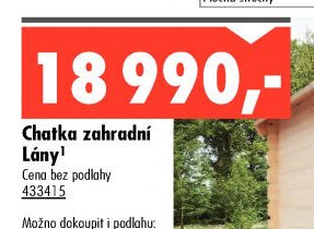 Chatka zahradní Lány - UNI HOBBY akcniletaky.com