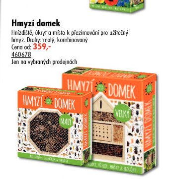 Hmyzí domek - UNI HOBBY akcniletaky.com