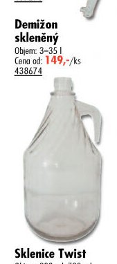 Demižon skleněný - UNI HOBBY akcniletaky.com