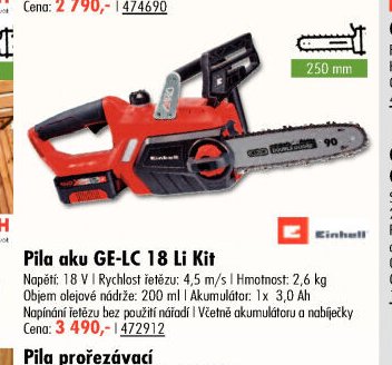 Pila aku GE-LC 18 Li Kit - UNI HOBBY akcniletaky.com