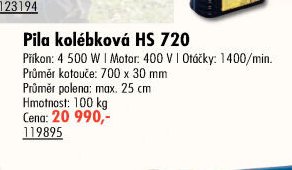 Pila kolébková HS 720 - UNI HOBBY akcniletaky.com