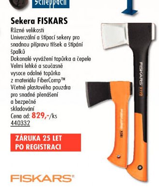 Sekera FISKARS - UNI HOBBY akcniletaky.com