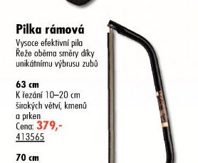 Pilka rámová 63 cm - UNI HOBBY akcniletaky.com