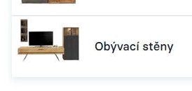 Obývací stěny
