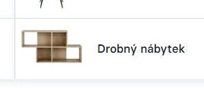 Drobný nábytek