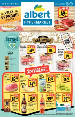akční leták Albert 3.8.2022-9.8.2022