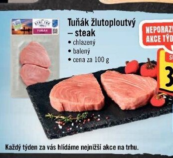 Tuňák žlutoploutvý – steak