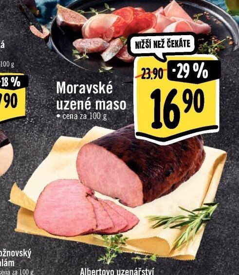 Moravské uzené maso