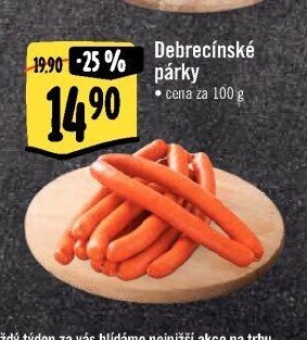 Debrecínské párky