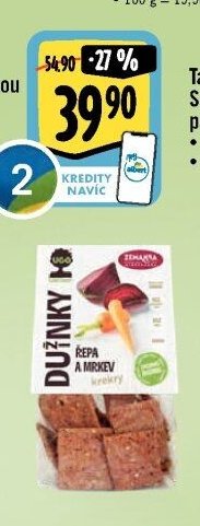 Krekry s dužinou
