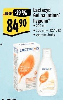 Lactacyd Gel na intimní hygienu