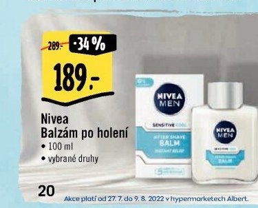 Nivea Balzám po holení