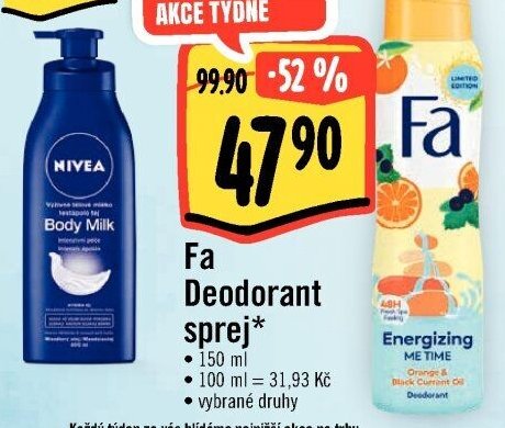 Fa Deodorant sprej