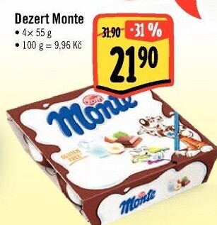 Dezert Monte Zott