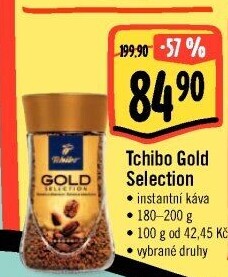 Instantní káva Tchibo Gold Selection