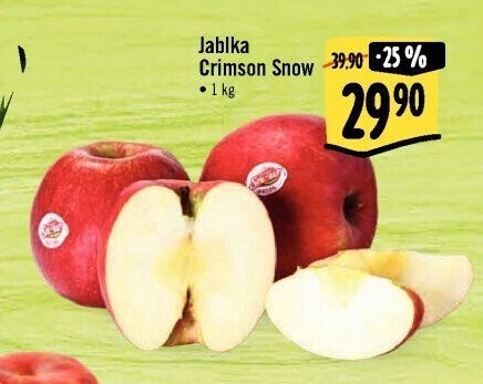 Jablka Crimson Snow