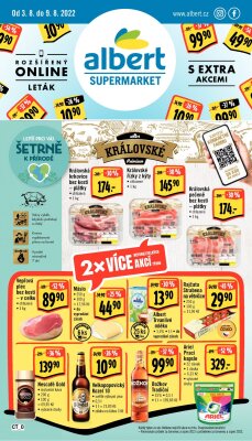 akční leták Albert 3.8.2022-9.8.2022
