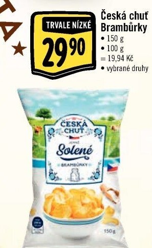 Brambůrky Česká chuť