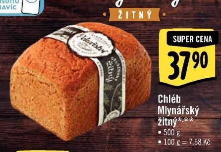 Chléb Mlynářský žitný Albert