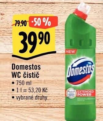 Čistič WC gelový Domestos