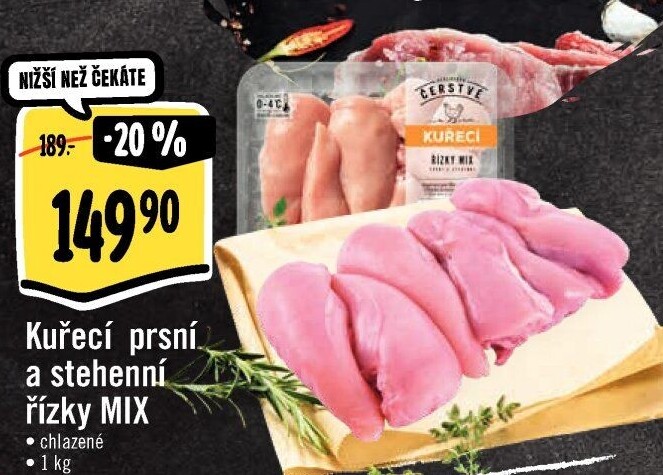 Kuřecí řízky mix Albert