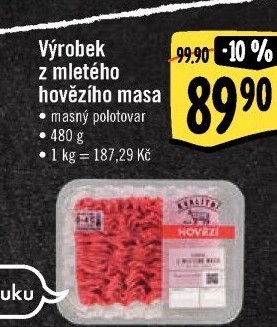 Mleté maso hovězí Albert