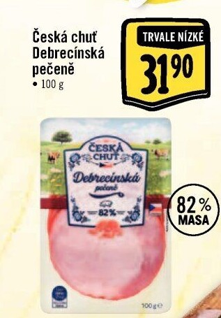 Pečeně debrecínská Česká chuť