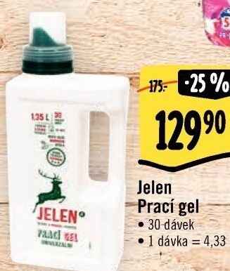 Prací gel Jelen