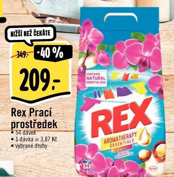 Prací prostředky Rex
