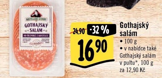 Salám Gothaj Kostelecké uzeniny