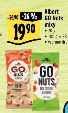 Suché plody Go Nuts Albert