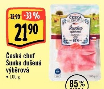 Šunka dušená výběrová Česká chuť